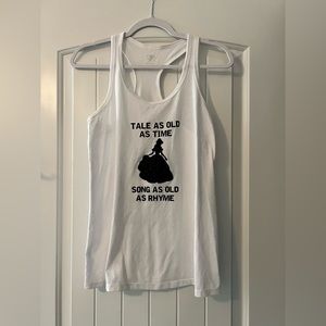 Belle Beauty and the Beast “Tale as Old as Time” tank